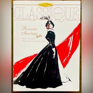 New, in box 1996 Classique Romantic Interlude Barbie.